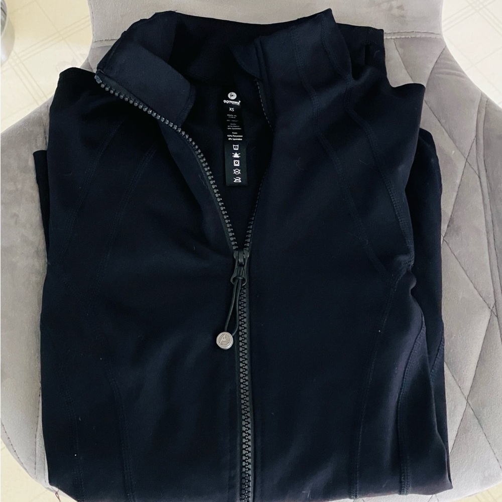 90 Degree By Reflex Midnight Zip-Up Jacket